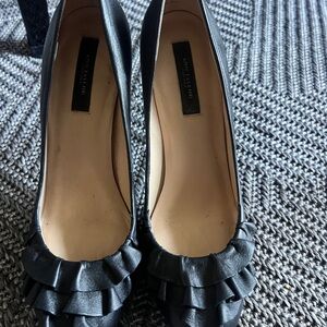Ann Taylor Black Women's Shoes- Vintage, 7.5 size, 4 inches